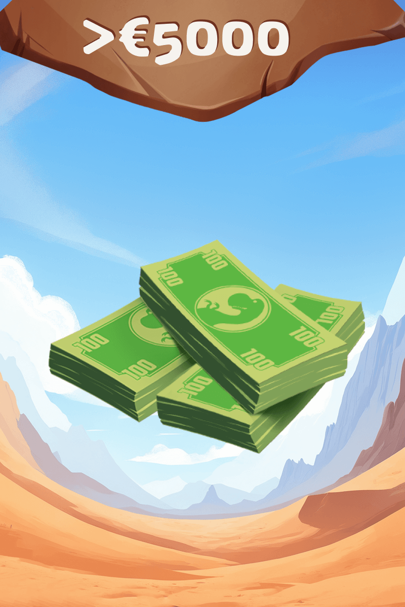 Make deposits over €5,000